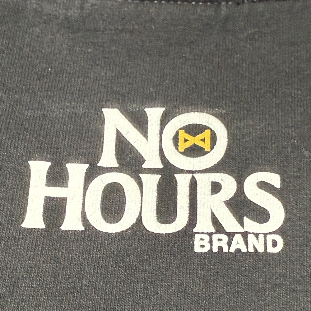 No Hours Black Graphic Sweatshirt - Picture 9 of 11